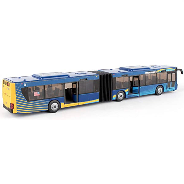 mta blue bus toy