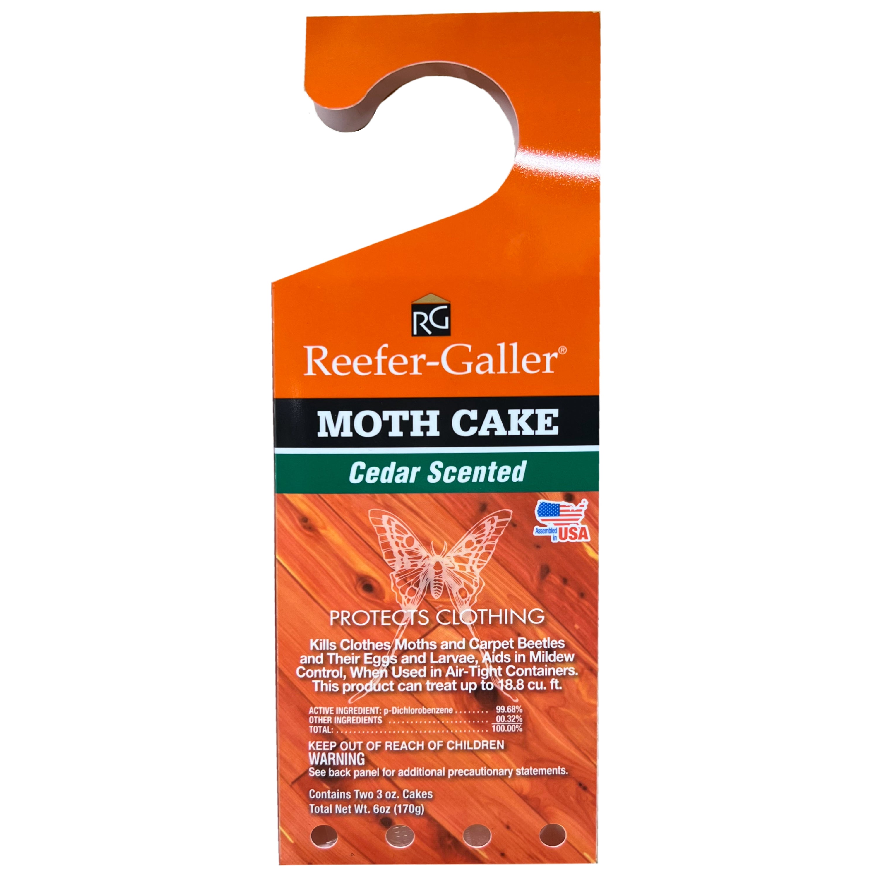 Reefer-Galler Moth Cake Hang-Up