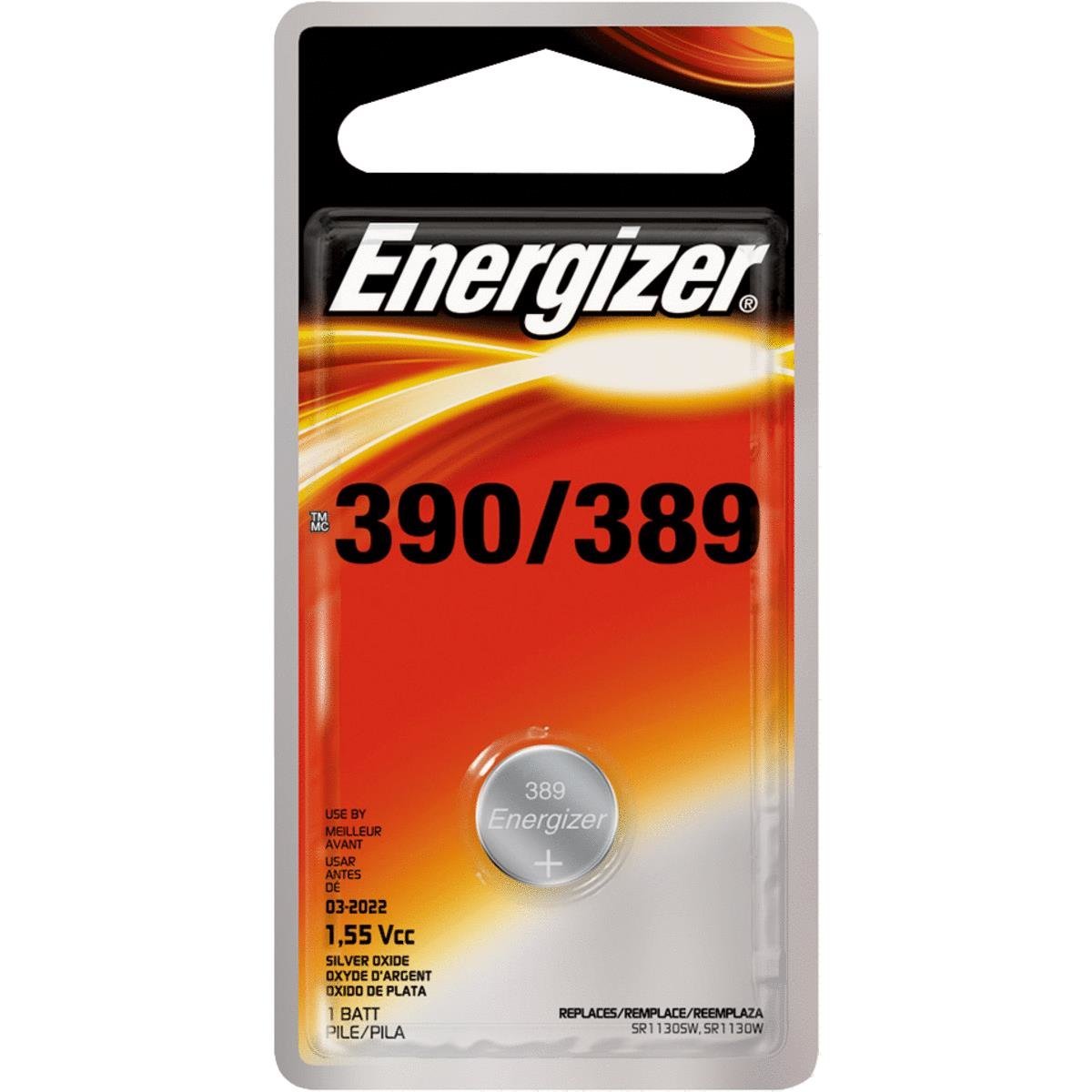 Energizer Silver 389 / 390 Battery