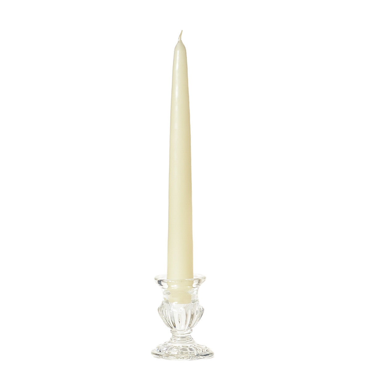 Colonial 10" Handipt Taper Candle – Ivory