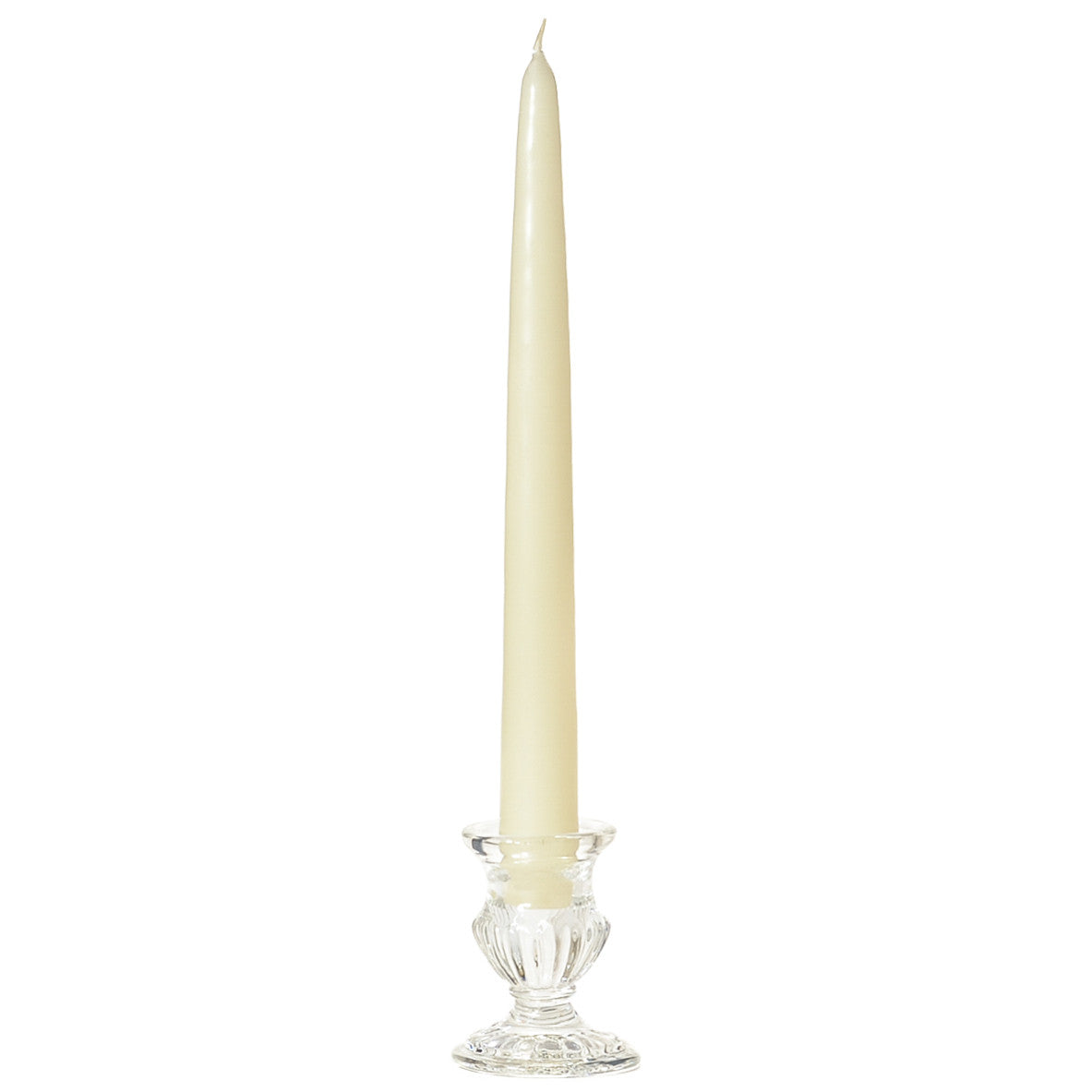 Colonial 12" Handipt Taper Candle – Ivory
