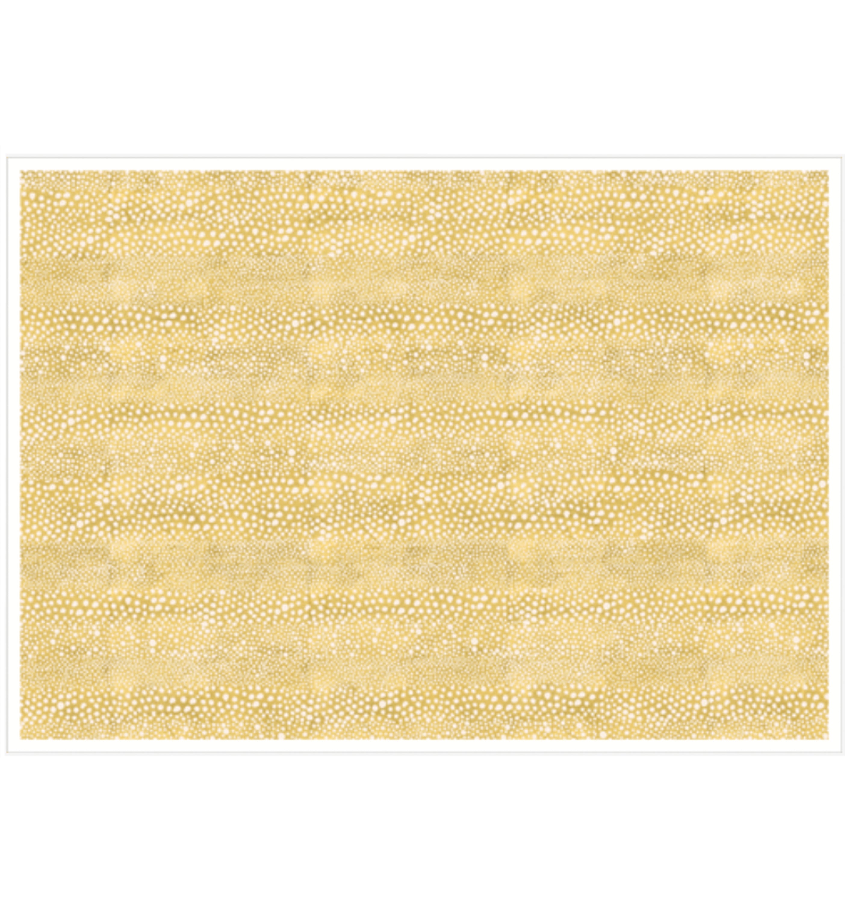 Caspari Pebble Gold Lacquer Large Rectangle Tray – 21” x 15”