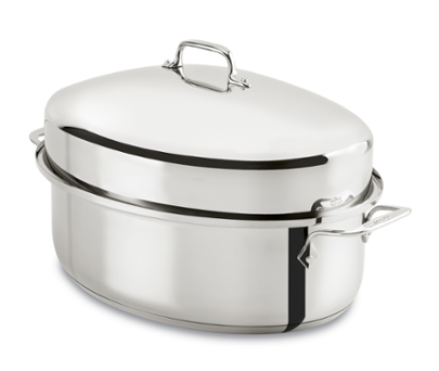 All-Clad Stainless 10 QT. Covered Oval Roaster