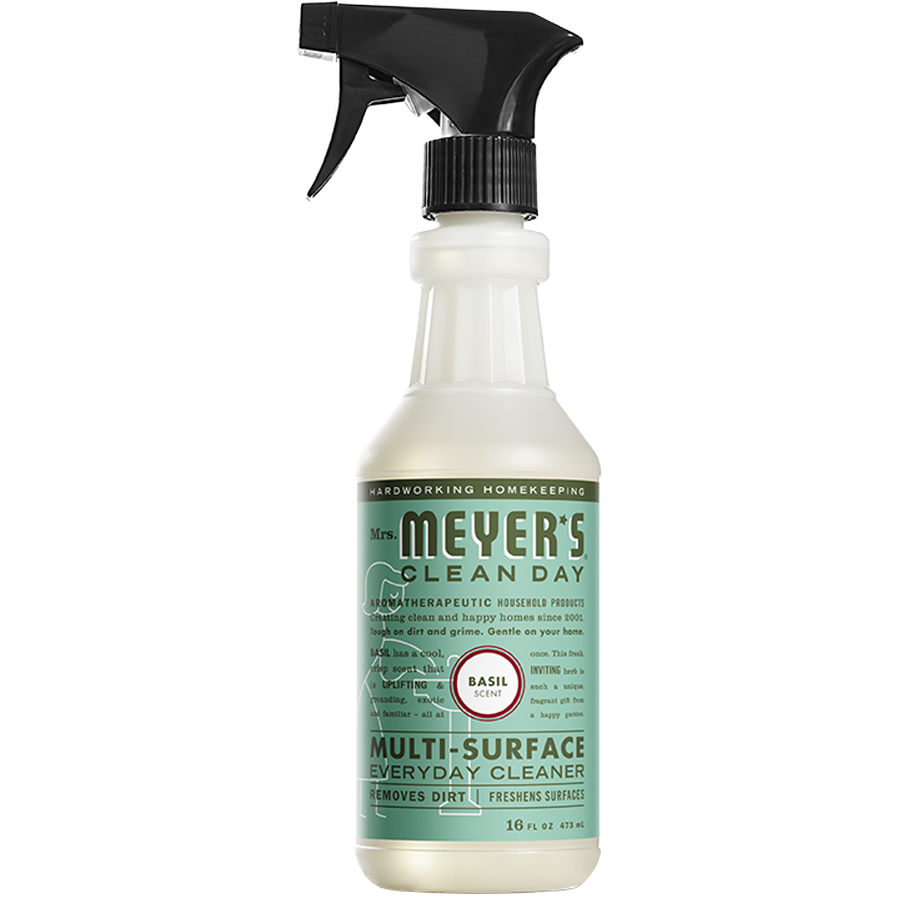 Mrs. Meyer's Basil Multi-Surface Everyday Cleaner Spray – 16oz