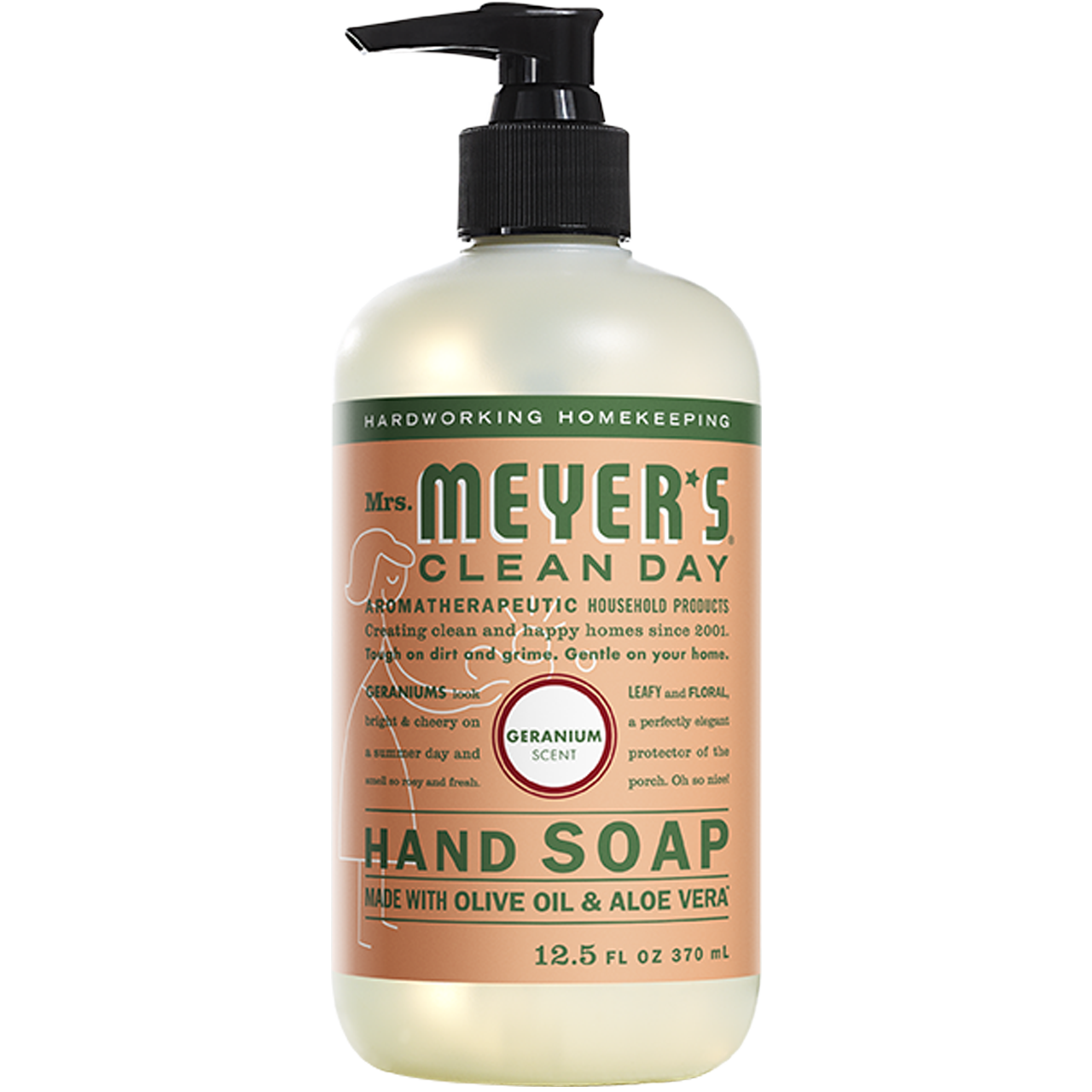 Mrs. Meyer's Geranium Liquid Hand Soap – 12oz