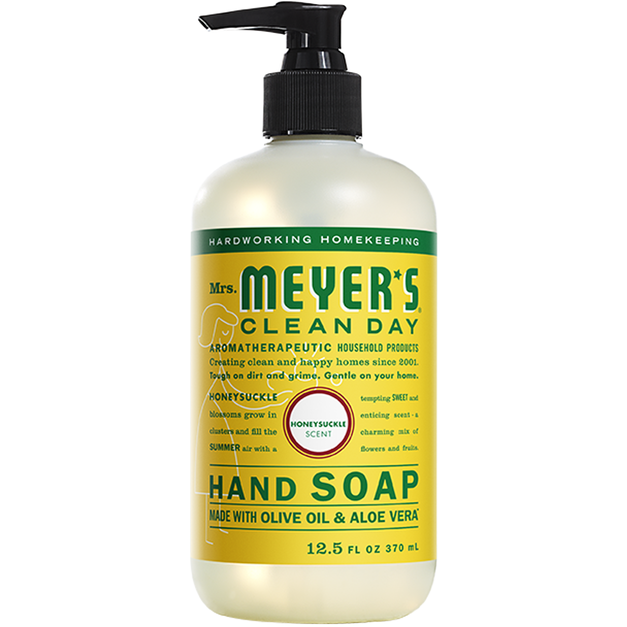 Mrs. Meyer's Honeysuckle Liquid Hand Soap – 12oz