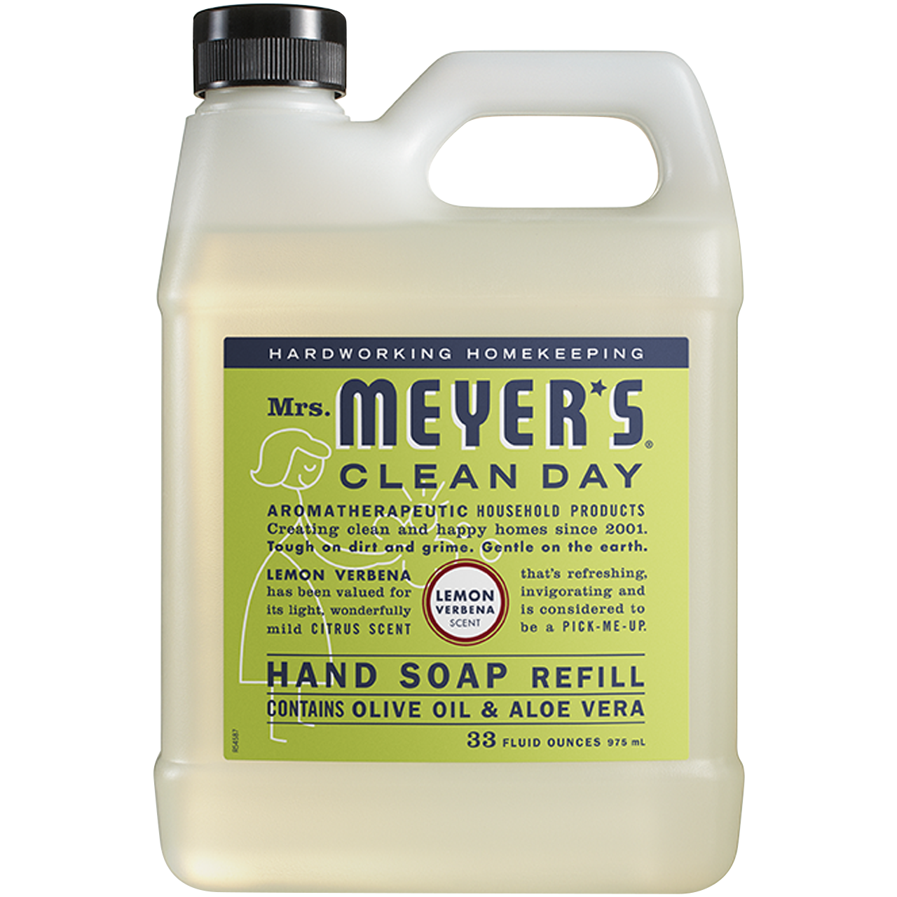 Mrs. Meyer's Lemon Verbena Liquid Hand Soap Refill – 33oz