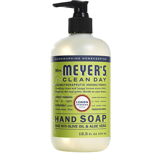 Mrs. Meyer's Lemon Verbena Liquid Hand Soap – 12oz