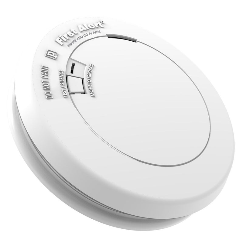 First Alert 10-Year Sealed Battery Combo Photoelectric Smoke & Carbon Monoxide Alarm – Slim Design