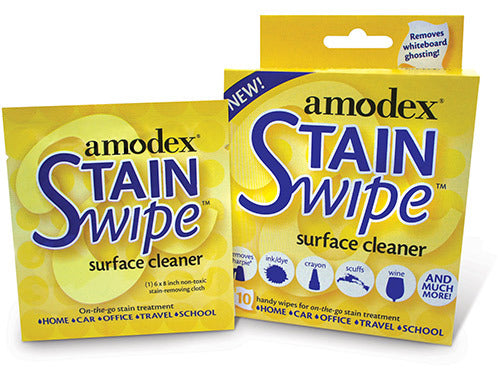 Amodex Stain Swipe Surface Cleaner Towelettes – 10 Pack