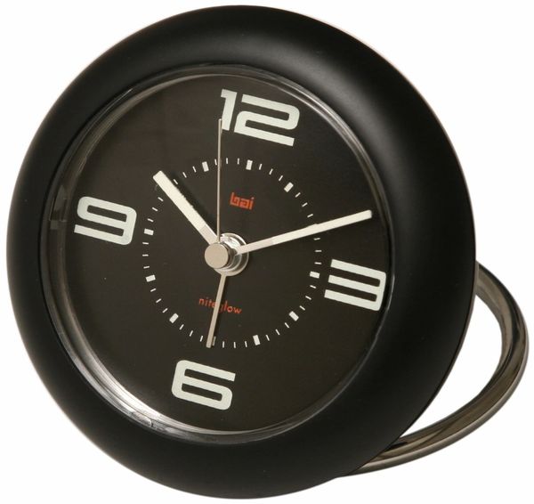 Bai Rondo Travel Alarm Clock – Velocity Black