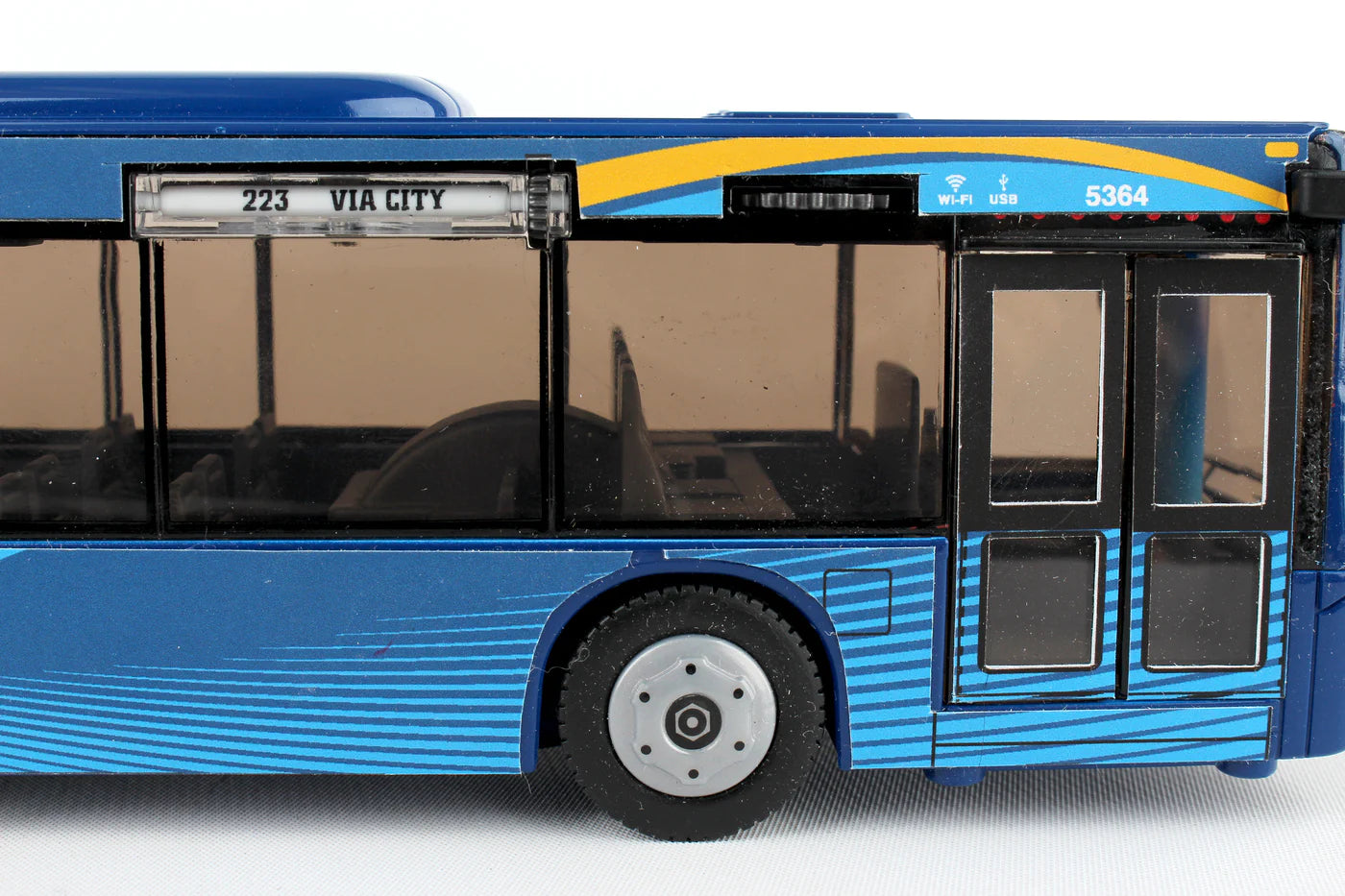 Mta articulated top bus toy
