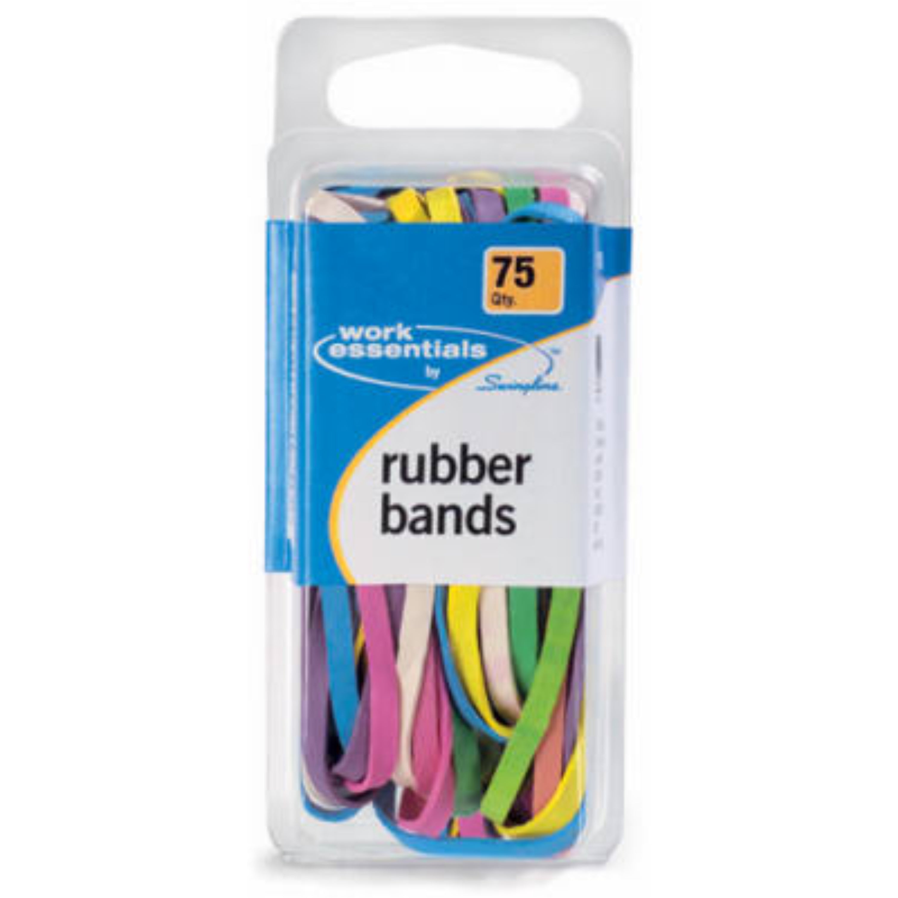 Rubberbands Assorted Colors – Pack of 75