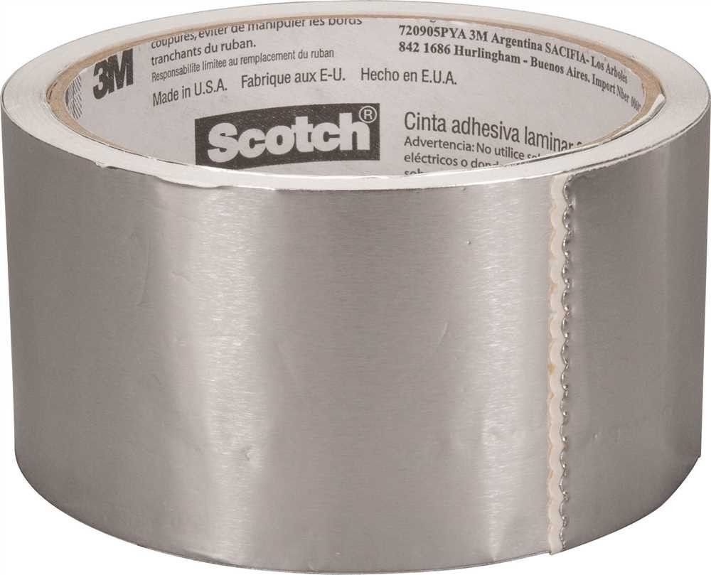Scotch Foil Tape 2" x 10 Yd