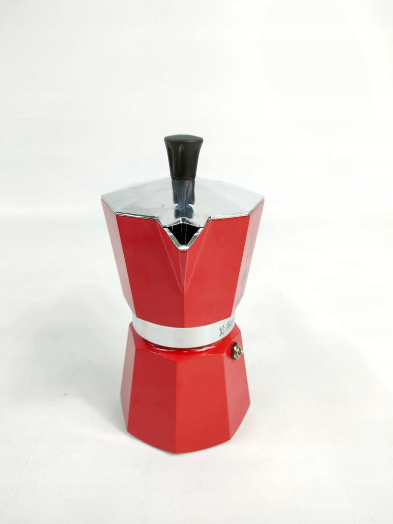 Bialetti 6 Cup Moka Stovetop Espresso Maker, Red