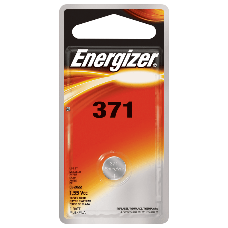 Energizer Silver Oxide 371 Battery