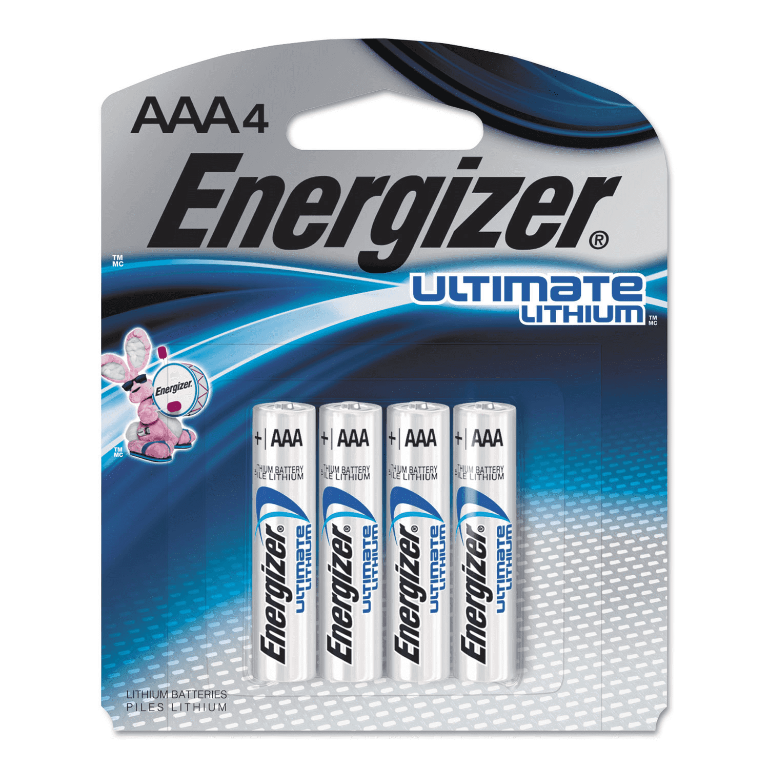 Energizer Ultimate Lithium AAA Batteries – 4 Pack