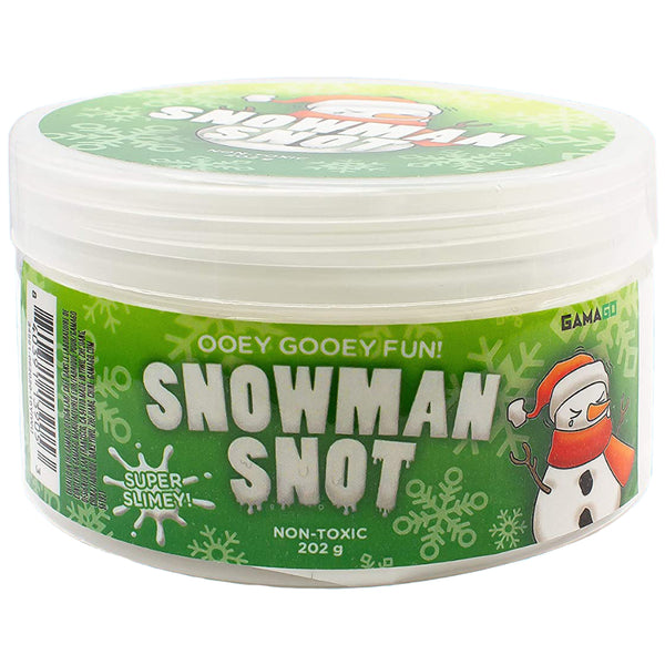 Snowman Snot Slime for Kids
