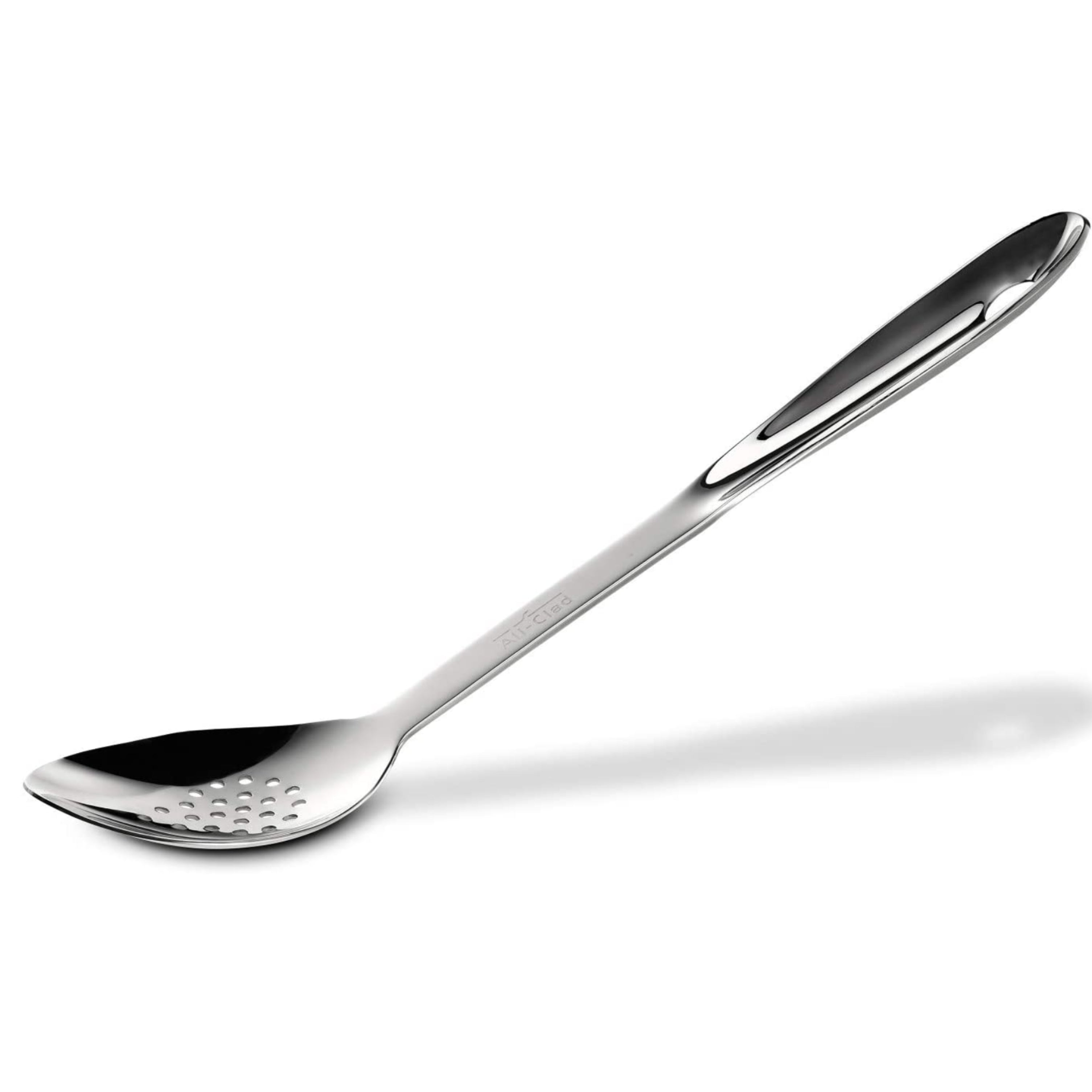 All-Clad Stainless Steel All-Clad T101 Stainless Steel Slotted Spoon Kitchen Tool – 13"
