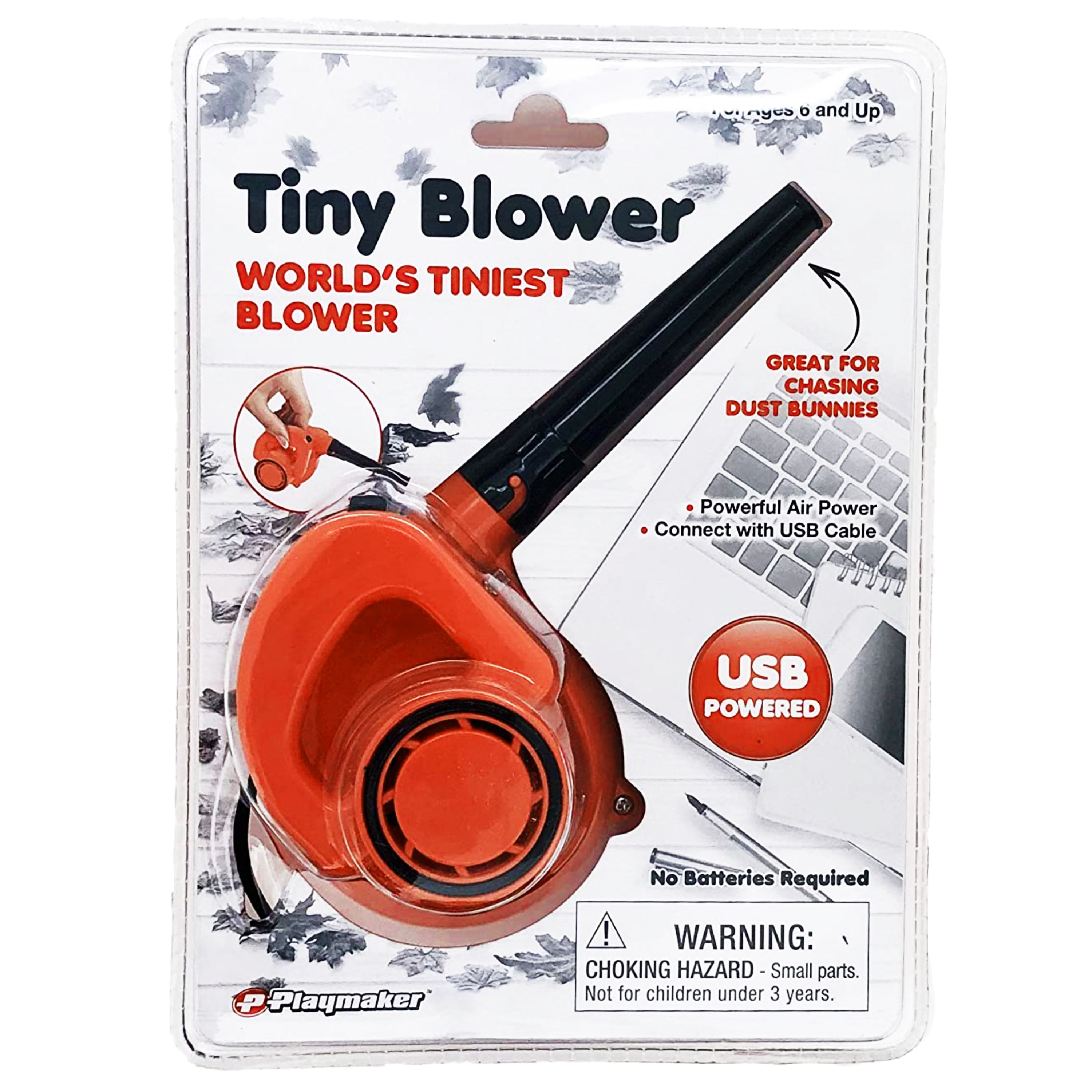 World's Tiniest Blower – USB Power - Orange