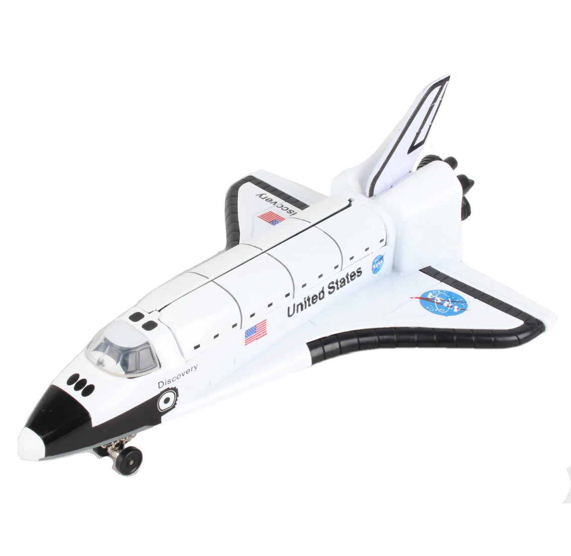 Space Shuttle Discovery Pullback Toy – 7.5" x 5.5"