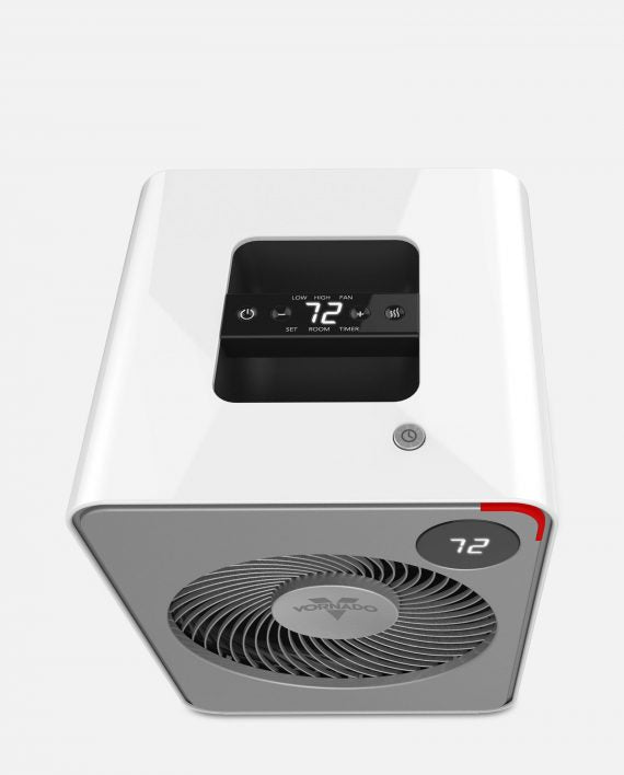 Vornado Auto Climate Whole Room Metal Heater – Ice White