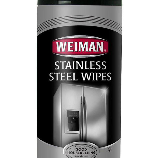 Weiman Stainless Steel Wipes, 30 count