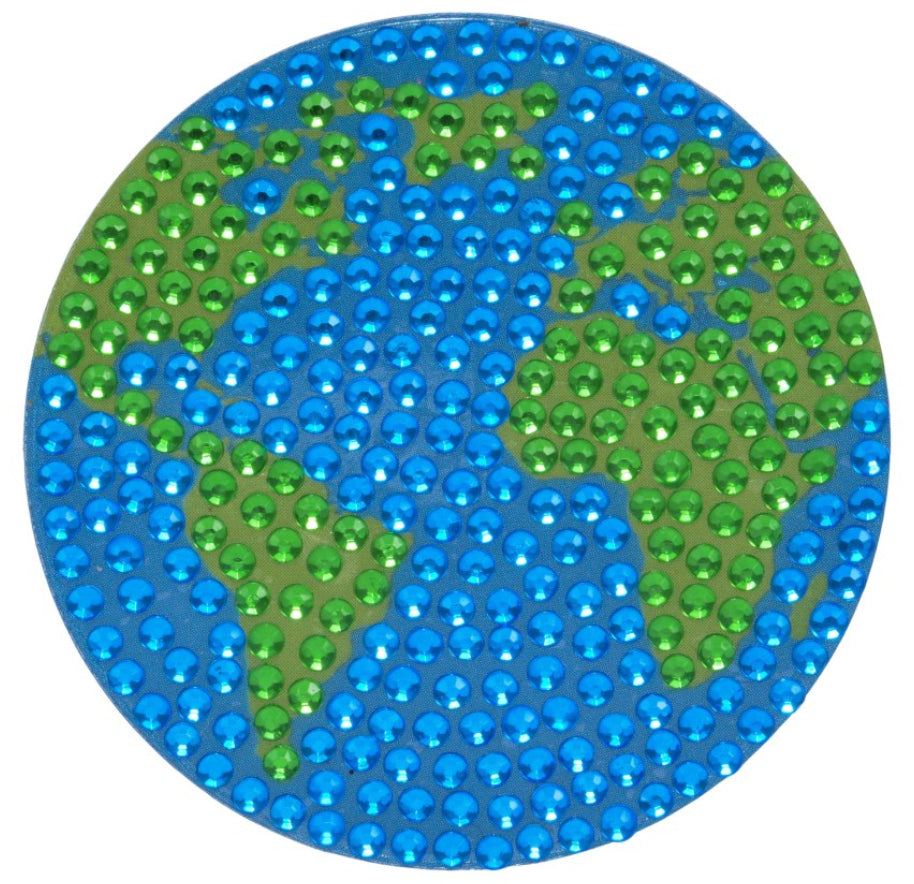 StickerBeans "Earth" Sparkle Sticker – 2"