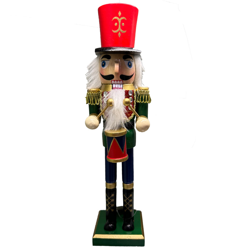 Natural Wood Nutcracker Figurines – Assorted – Sold Individually